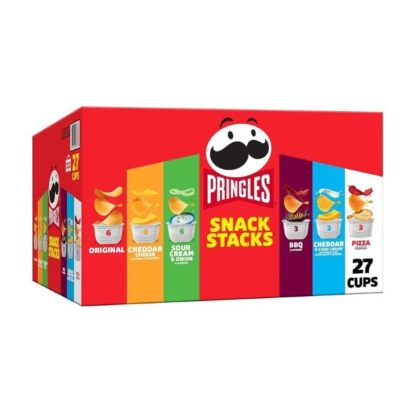 Pringles Potato Crisps Chips, Snack Stacks